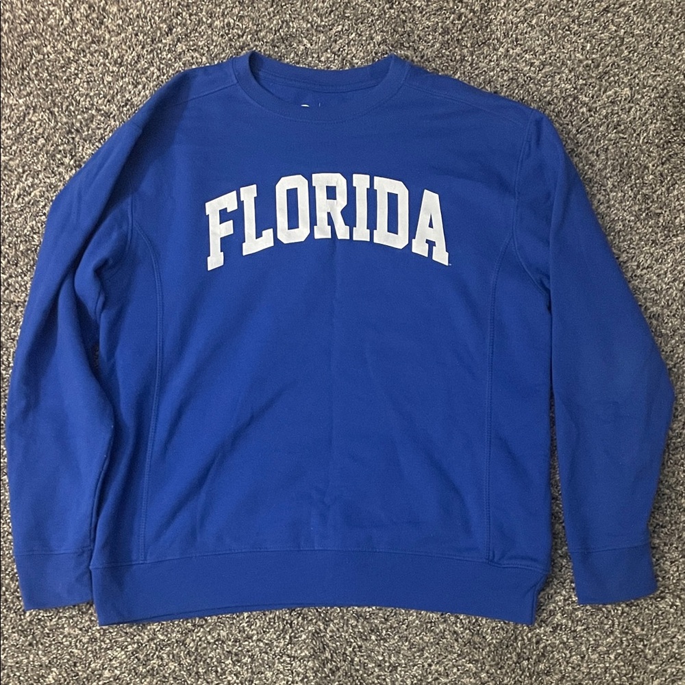 Blue Florida Men's Crewneck